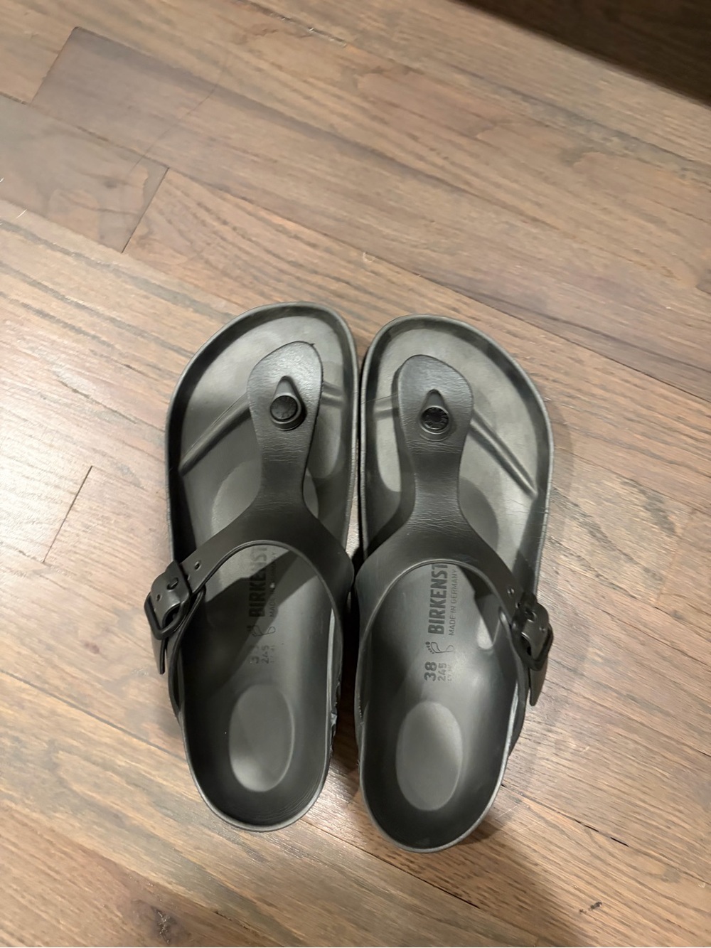 Birkenstock rubber sandals - Gray